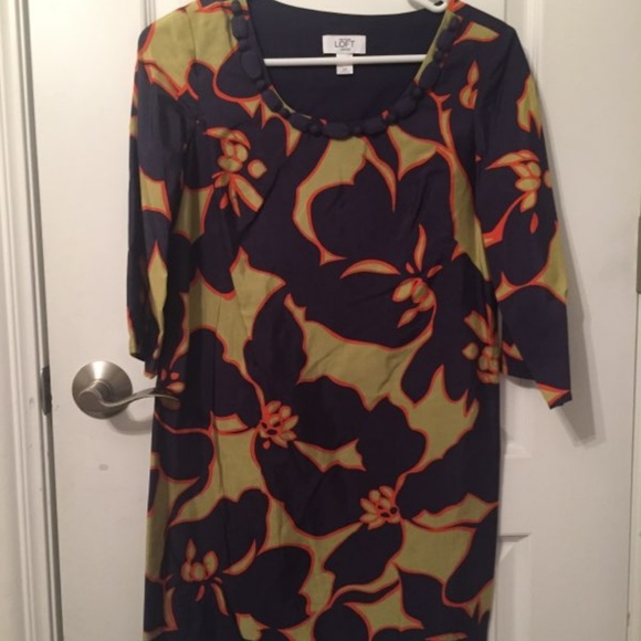 Loft patterned dress - Picture 3 of 4